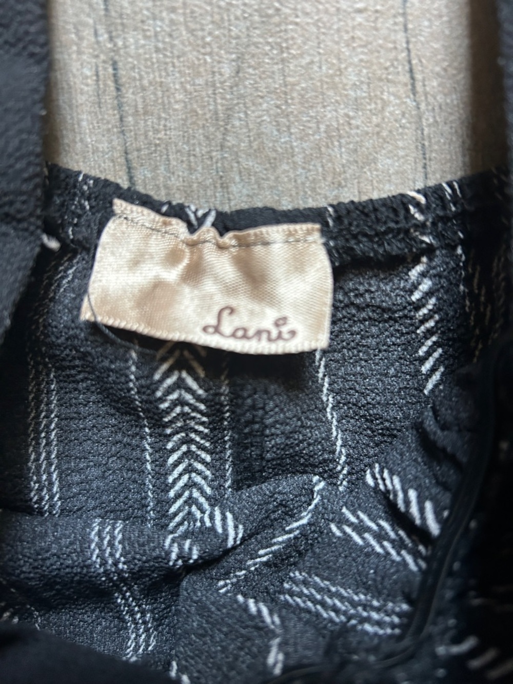 Lani Black Striped Wide-Leg Jumpsuit - Picture 2 of 4